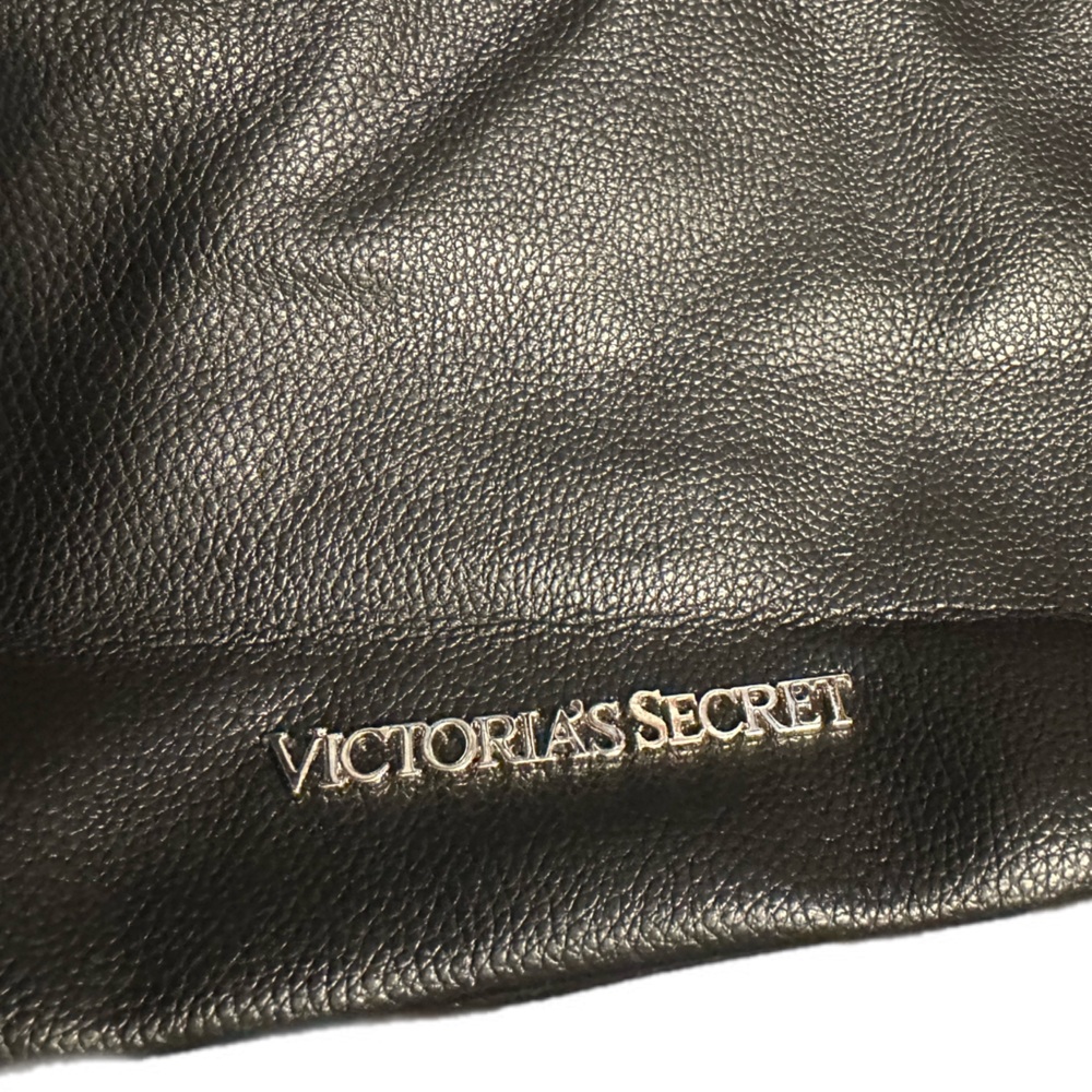 Victorias‎ Secret black fringe bag-NWT - Picture 4 of 5